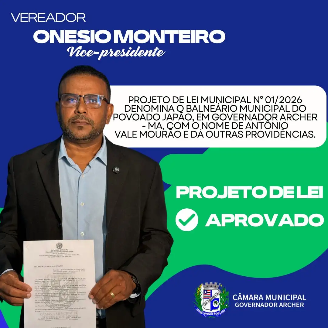 PROJETO DE LEI APROVADO ✅