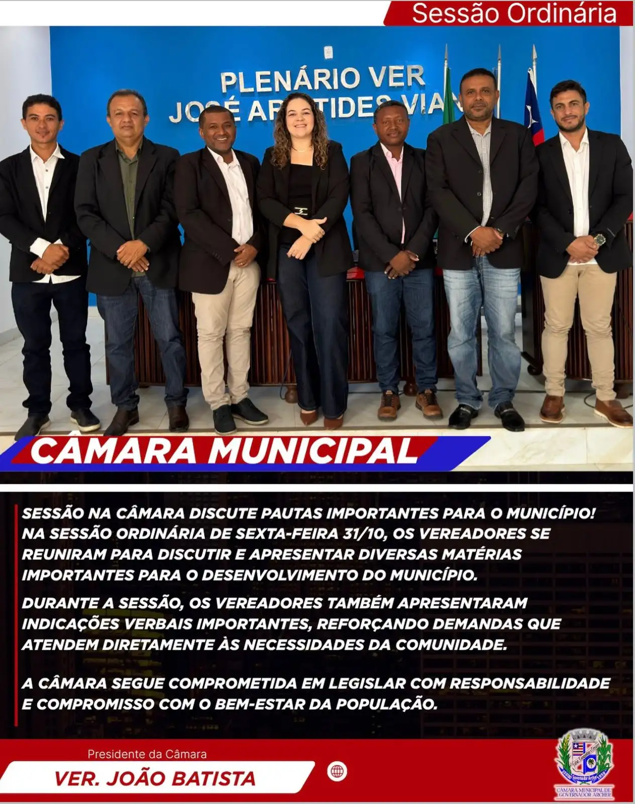 Sessão Ordinária