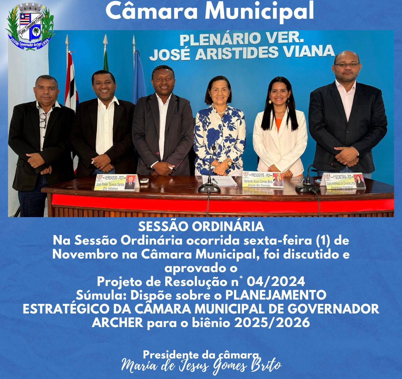 Sessão Ordinária