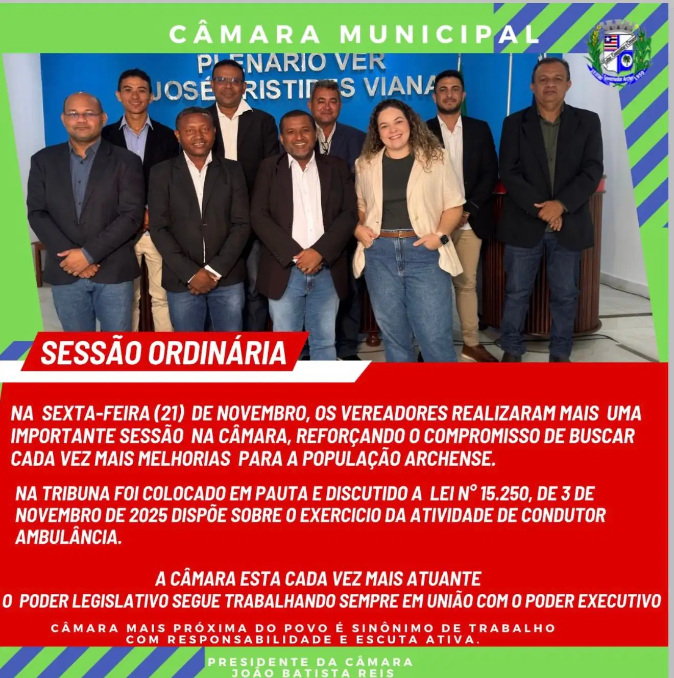 Sessão Ordinária