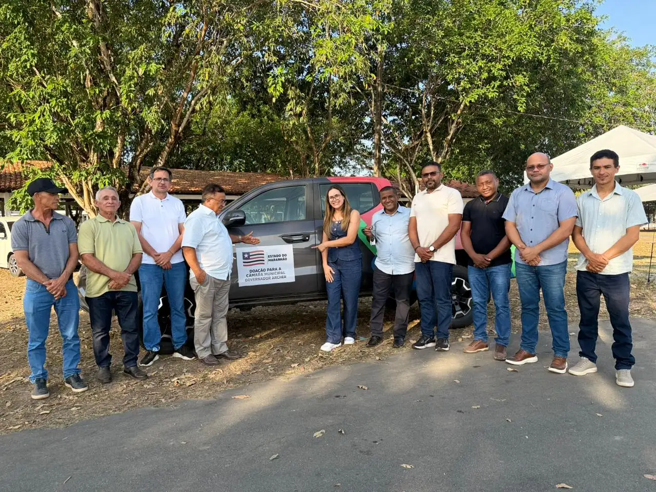 Foto 1 – Mais um Veículo a Serviço do Povo de Governador Archer!