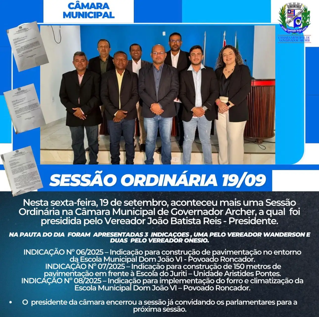 Sessão Ordinária