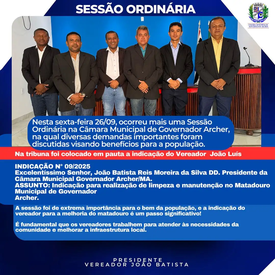 Sessão Ordinária