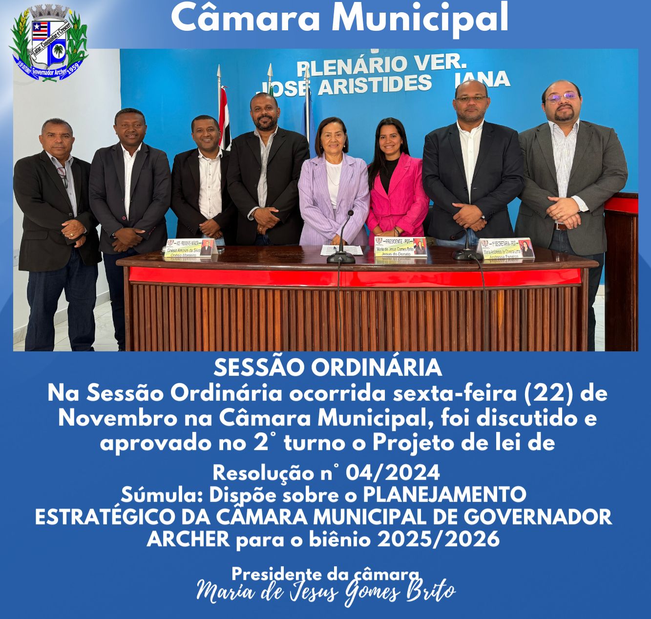 Sessão Ordinária